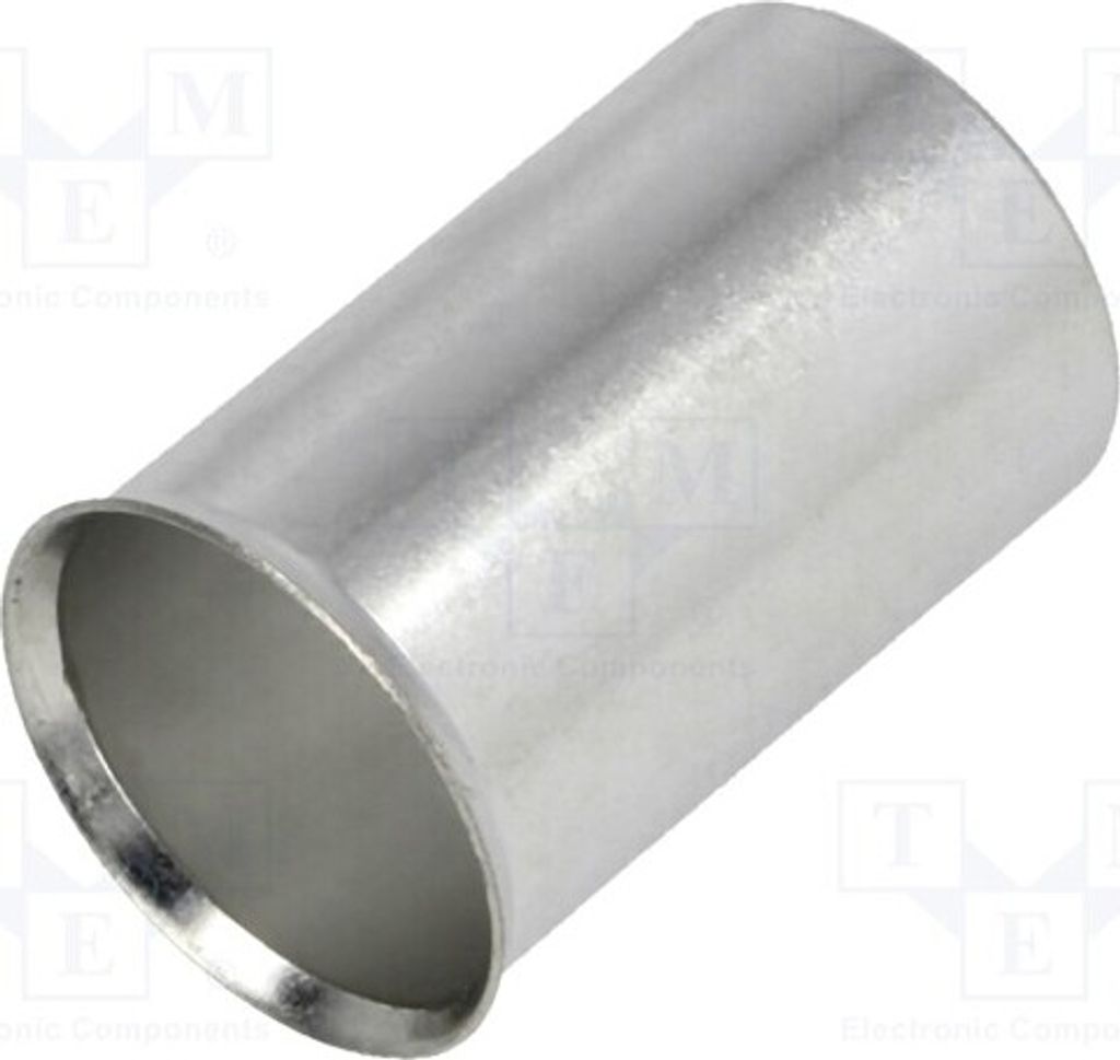 1x Kabelschuh: Hülse Kupfer 95mm2 unisoliert 25mm verzinnt BM 01520 Bootlace ferr