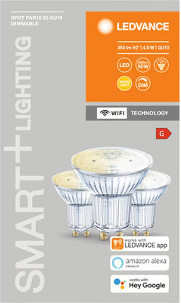 Ledvance Smart+WiFi LED Leuchtmittel Reflektor 3 Stück Produktbild 5