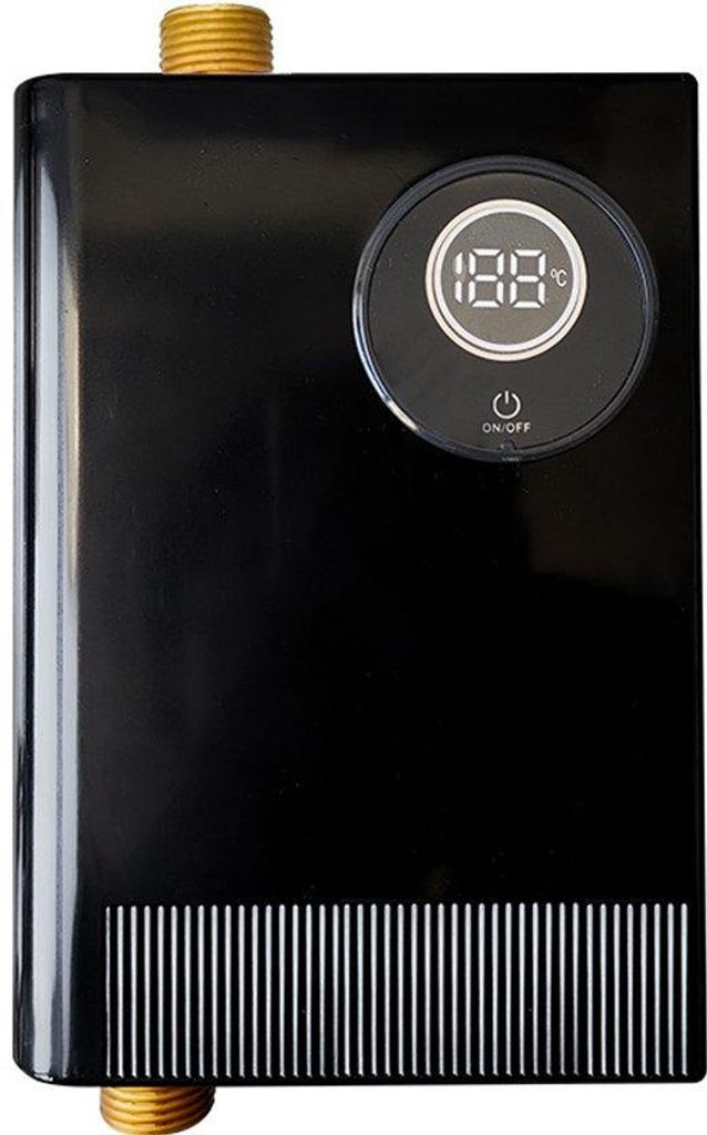 Mini-Wassererwärmer, 220V, 3000W, unter der Spüle installierbar, tragbarer Mini-Wassererwärmer mit digitaler Anzeige, ideal für Küchen, Badezi...