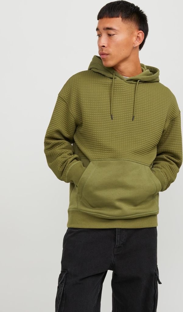 Jack & Jones Hoodie Black Structure Kapuzensweatshirt