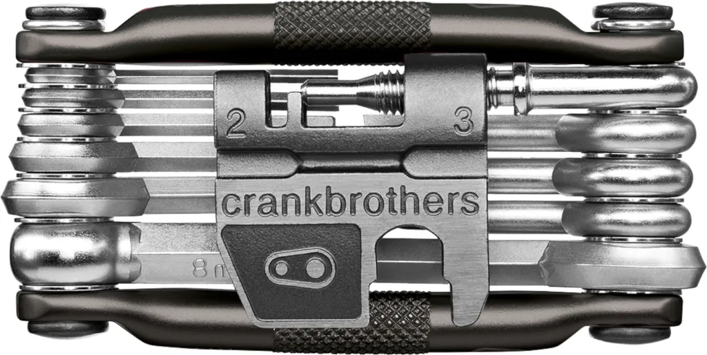 Multi-outil Crankbrothers Multi-17 Midnight Edition avec dérive-chaîne