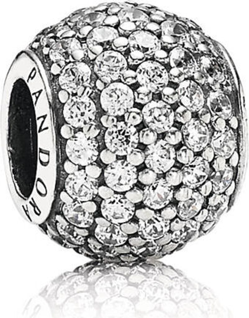 Pandora 791051CZ Charm Pavé-Kugel Produktbild 