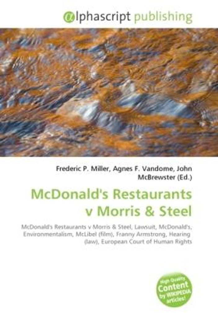 McDonald's Restaurants v Morris