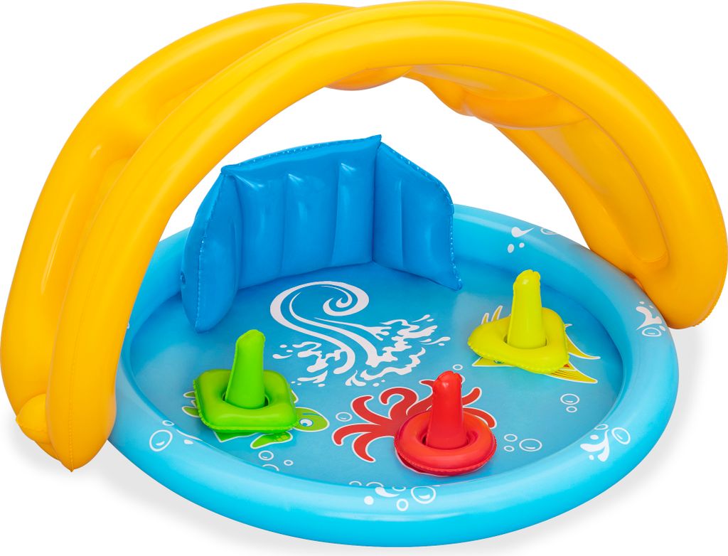 Bestway 52568 Piscine gonflable avec auvent, dossier et Image du produit 