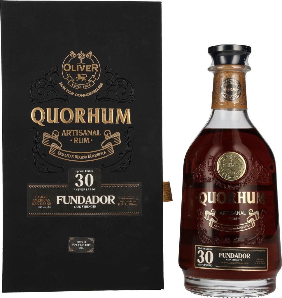 Ron Quorhum 30 Aniversario FUNDADOR Cask Strength Limited Image du produit 
