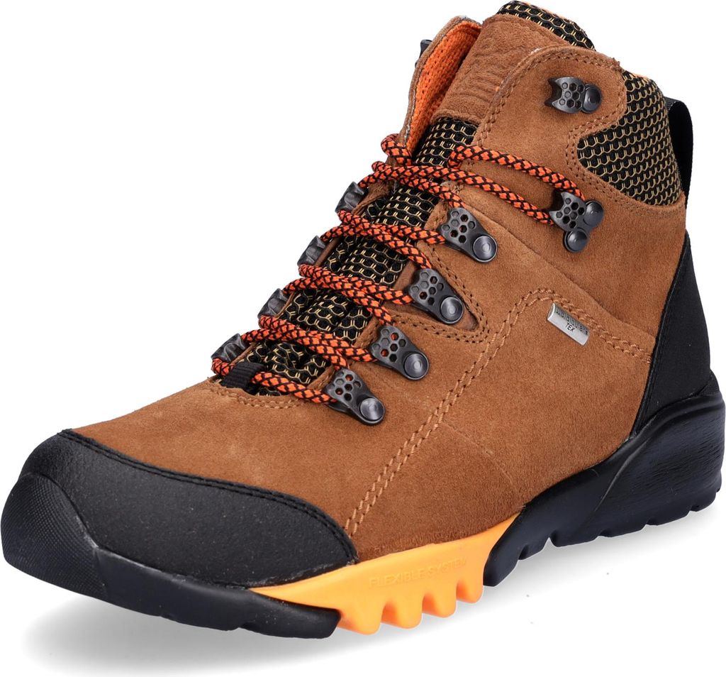 Waldläufer Damen Schnürboot Amiata cognac 7 Produktbild 