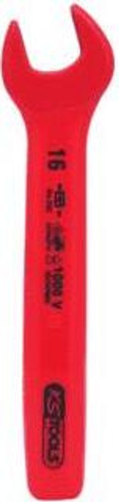 KS Tools 117.1516, Chrom-Vanadium-Stahl, Rot, 16 mm, DIN 7446, IEC 60900, 137 mm, 120 g
