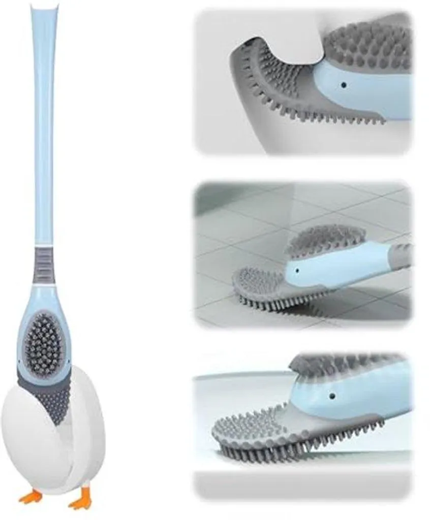 Bâtonnet silicone WC : fini les traces avec ce nettoyeur bleu efficace