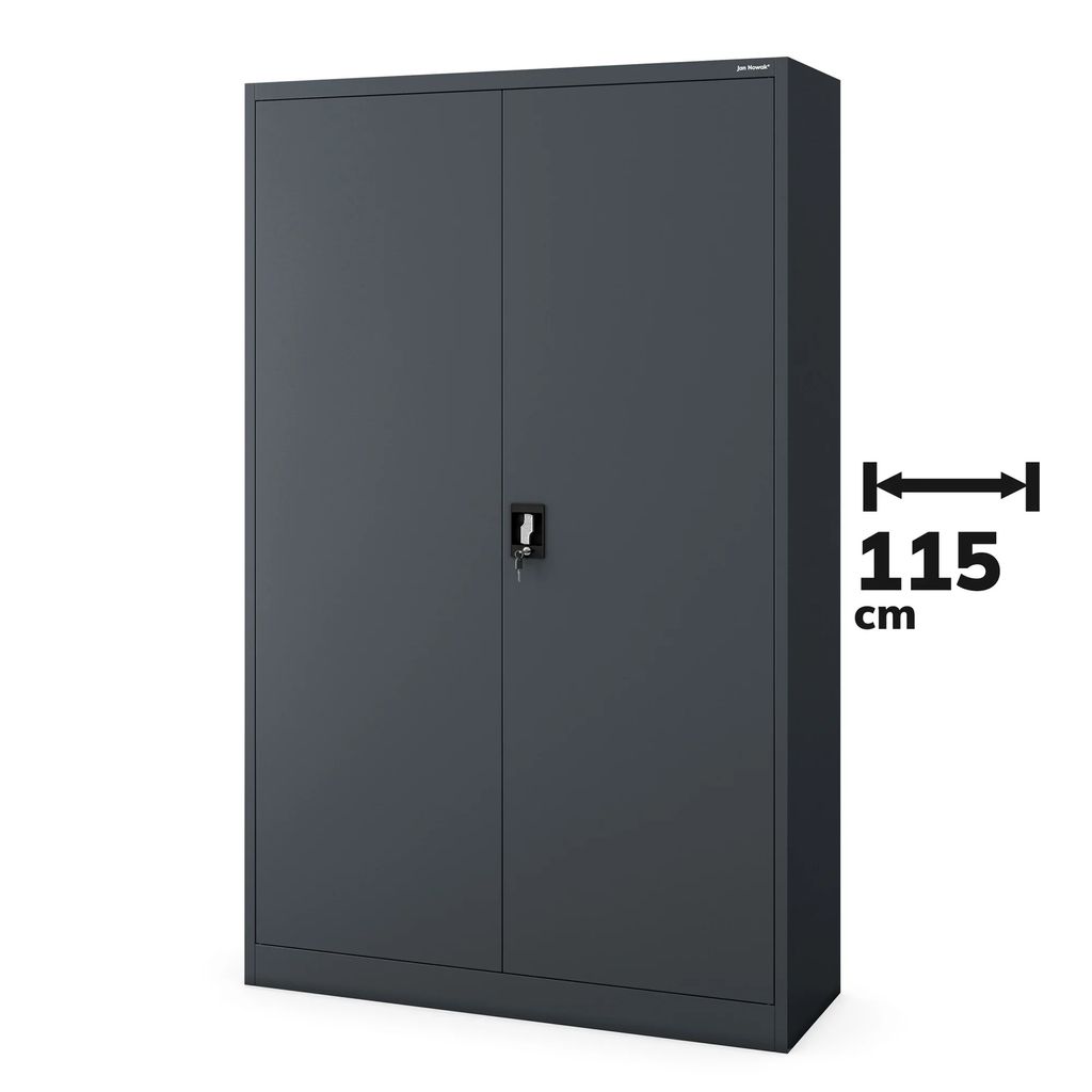 Büroschrank Aktenschrank XXL Metallschrank Flügeltüren Produktbild 
