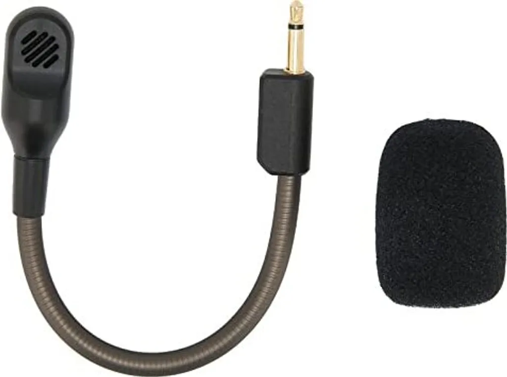 Microfono a imbracatura, cuffie da gioco staccabili 3,5 mm microfono microfono boom sostituzione Razer Blackshark V2