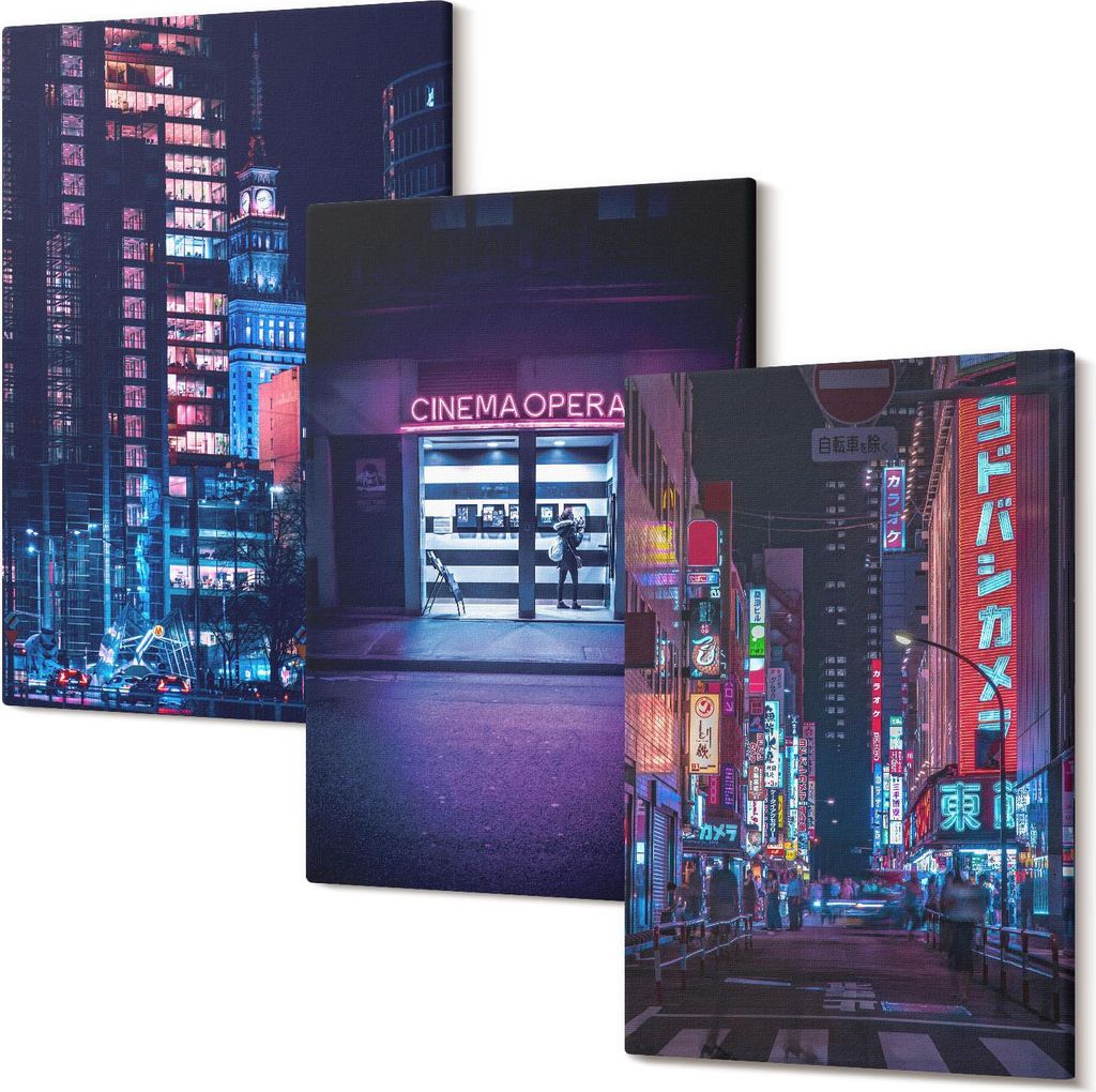 Leinwandbilder – Wandbilder – Leinwandbild – Canvas Bild – Polycanvas – Kunstdruck – – Modern – Aufhängefertig – Mehrteilig –...