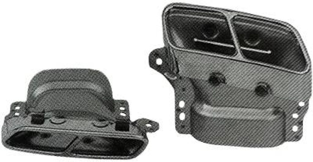 DIEDERICHS 4168205 Auspuffblende Endrohr Blende Verchromt passend für MERCEDES-BENZ A-Klasse (W176)