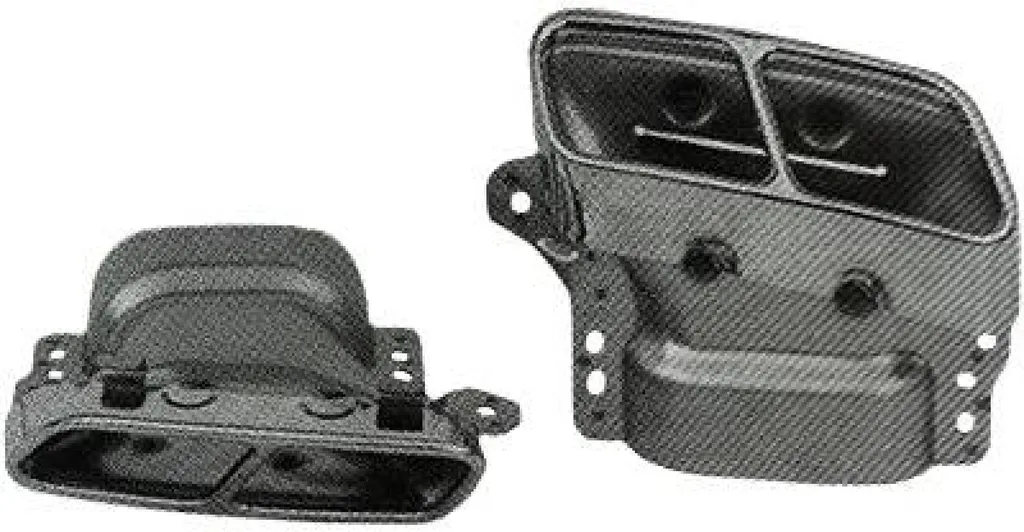 Sortie d'échappement chromée compatible Mercedes W176 Classe A Sport