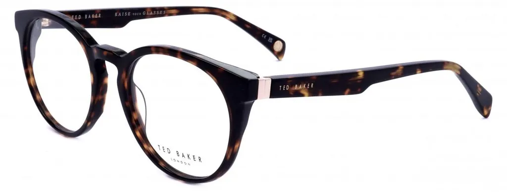 Lunettes de vue Ted Baker TB2324 Tortoise 52/20/140 pour Homme Elégant