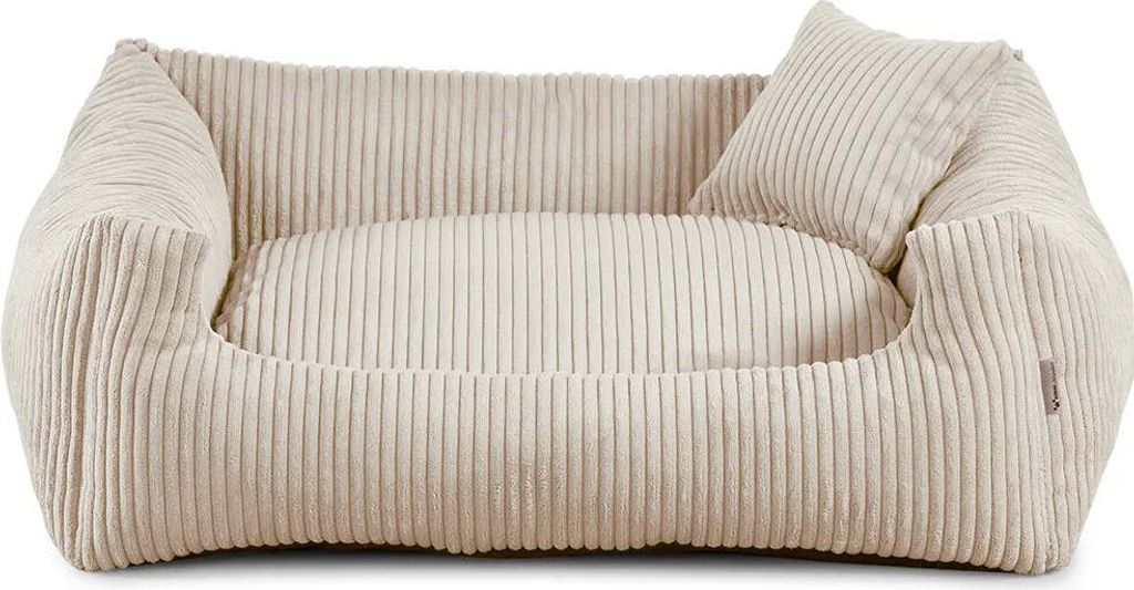 Hundebett Soft Stripe - viele Farben und Größen (M - 80x65, Produktbild 1