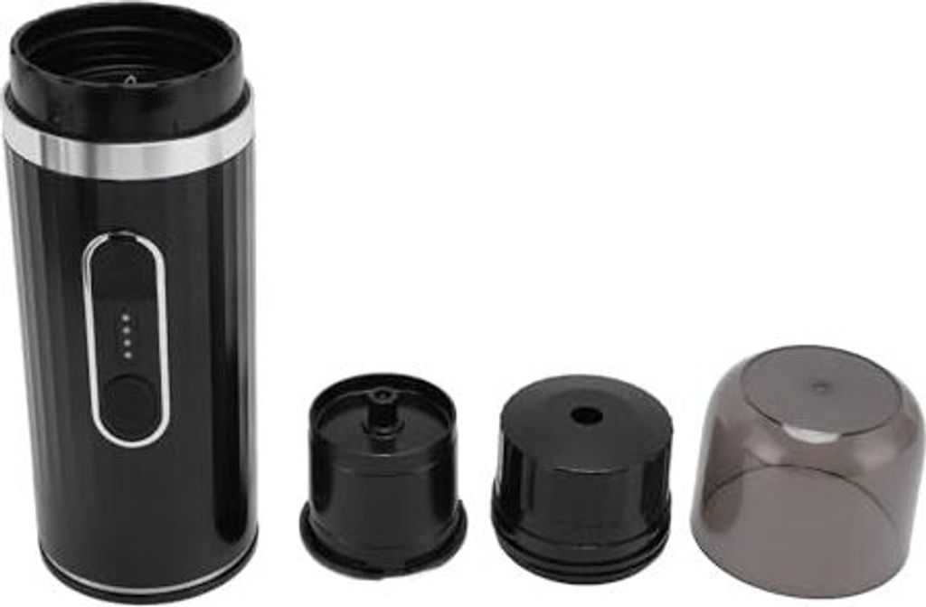 Tragbare elektrische Espressomaschine, professionelle kleine Reisekaffee Mini wiederaufladbare Selbstheizmaschine