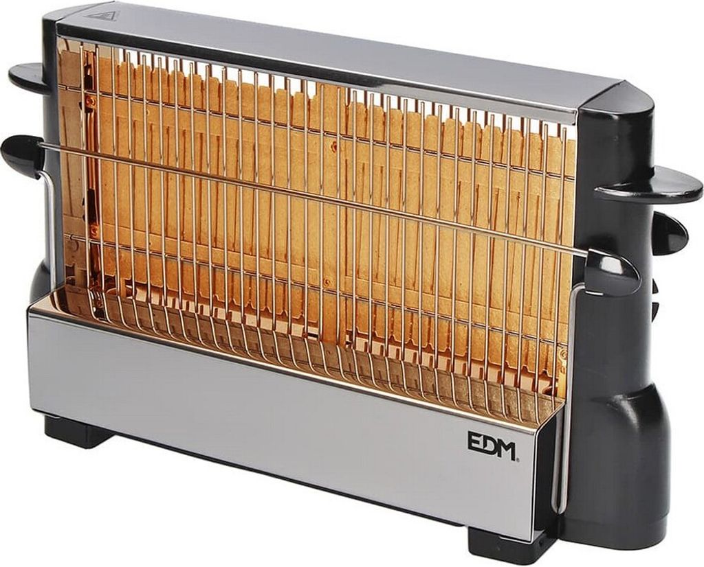 Vertikaler Toaster 700w 28x9x18cm edm