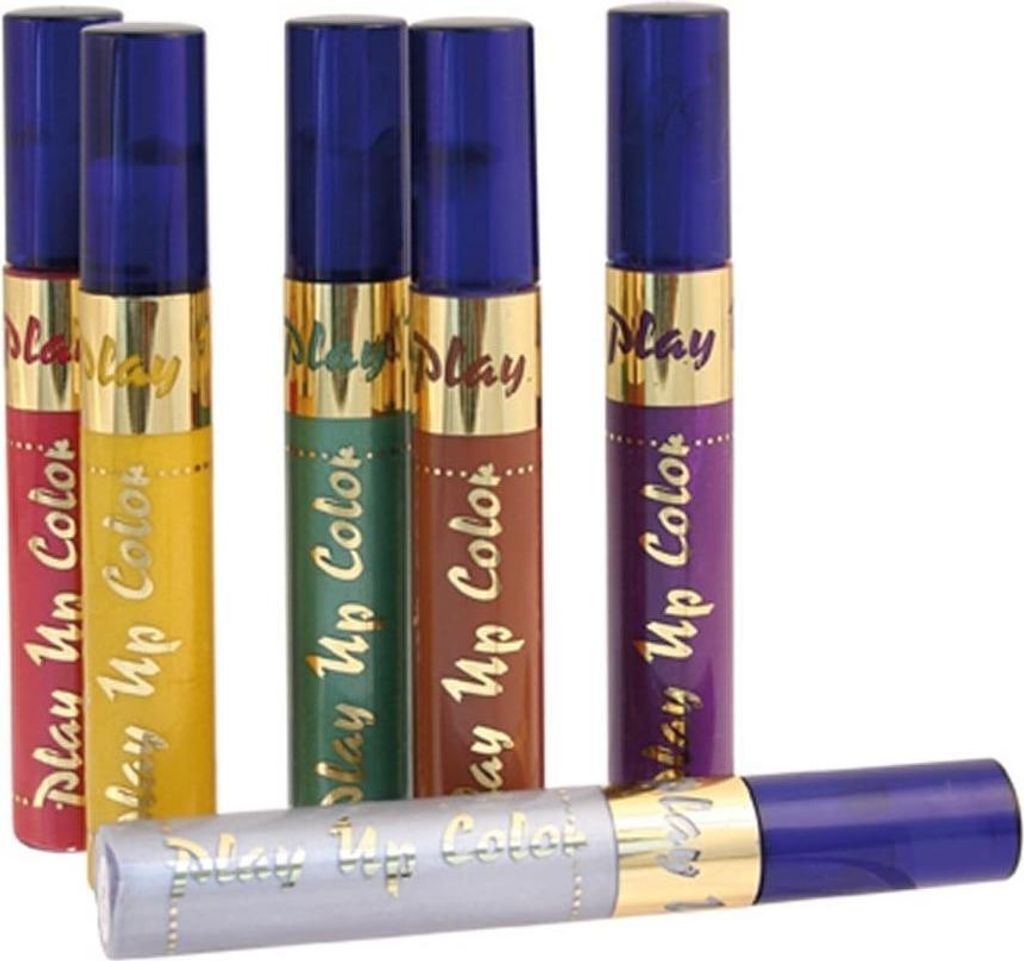 Play Up Color Hair Mascara 16ml Quick Color Effects Washable Styling