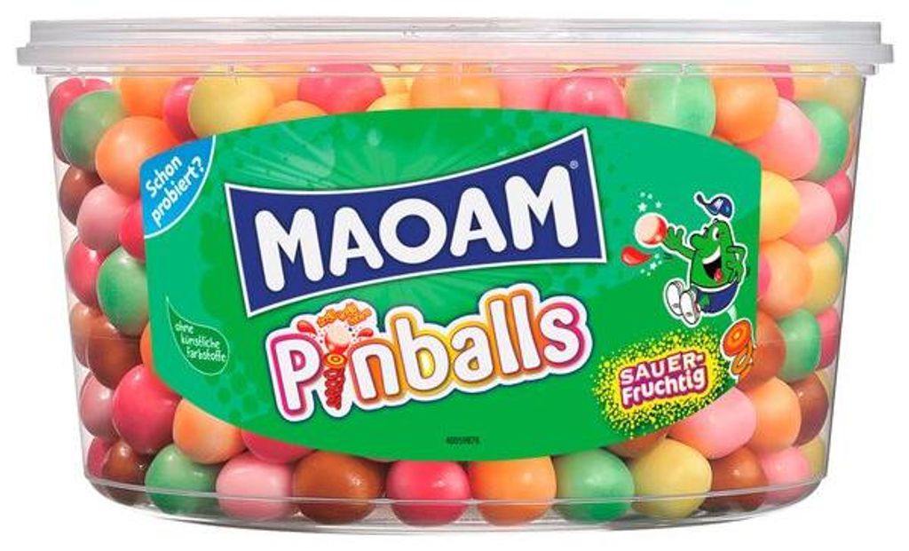 MAOAM 10055857 MAOAM Pinballs Kaubonbons 365 St. Zdjęcie produktu 