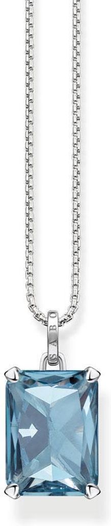 THOMAS SABO Kette "Grosser Stein blau" KE1957-009-1-L50V Produktbild 1
