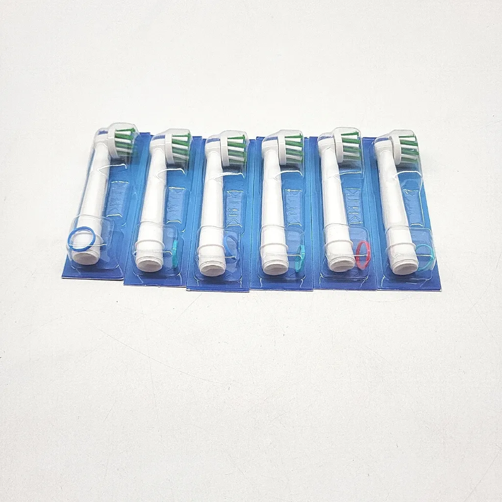 Pack de 6 brossettes Oral-B Pro CrossAction X Shape compatibles White - 13