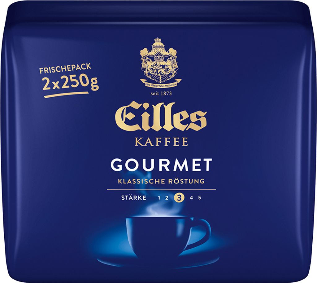 EILLES KAFFEE Gourmet, 2x250g gemahlen Produktbild 