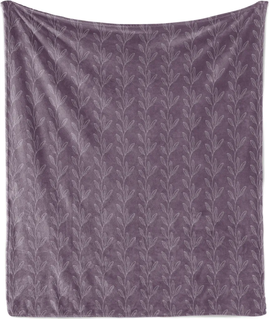 Regala la Coperta ABAKUHAUS 175x230 cm - Morbida Flanella Botanica