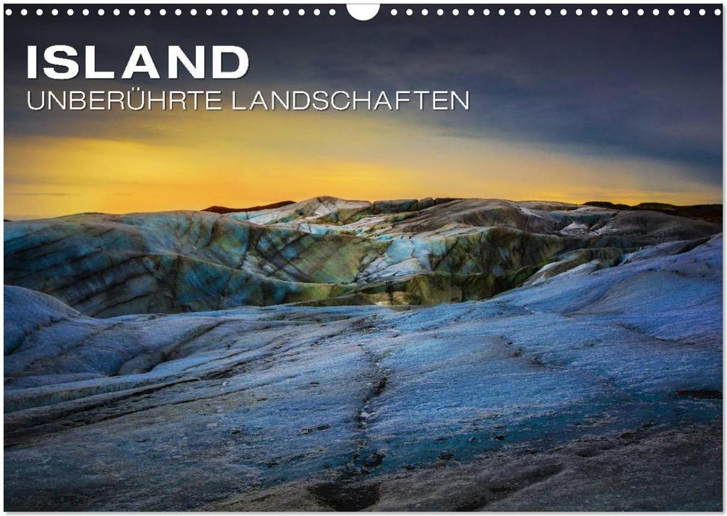 Island - Unberührte Landschaften (Wandkalender 2026 DIN A3 quer), CALVENDO Monatskalender
