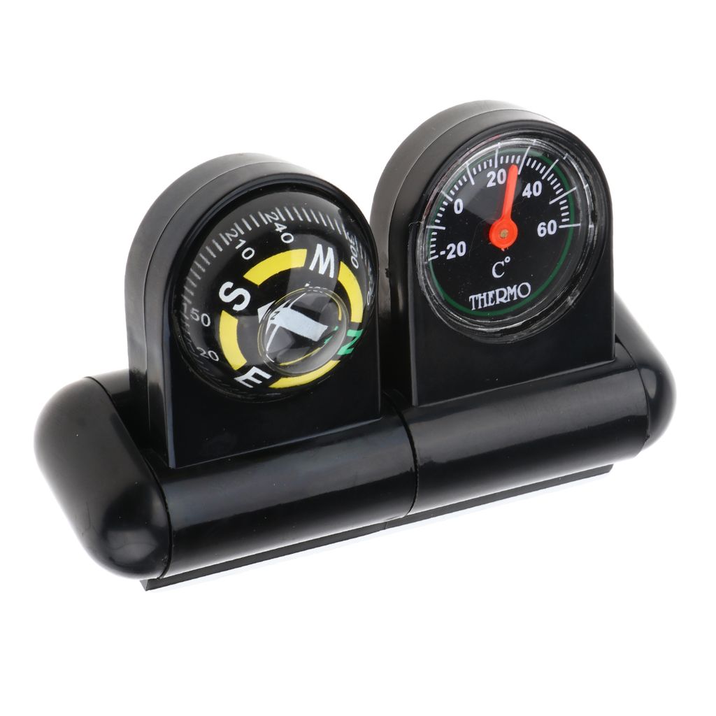 Tisch Kugelkompass für Marine Boot LKW Auto im Freien Auto-Kompass Thermometer 