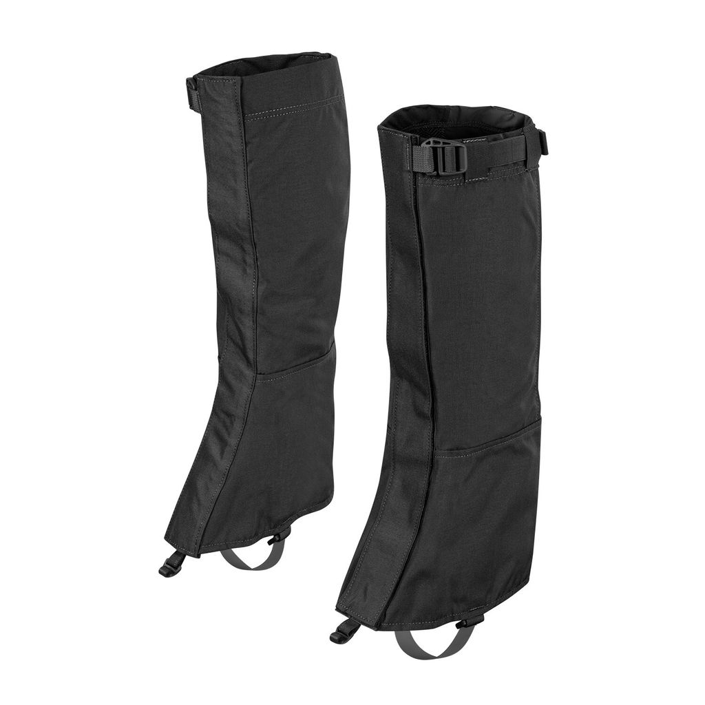 Helikon-Tex Snowfall Lange Gamaschen – Cordura – in mehreren Varianten erhältlich, Farbe:Schwarz