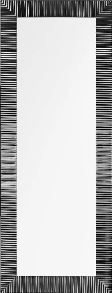 Grand miroir de décoration noir rectangulaire 50x130 cm pour la maison