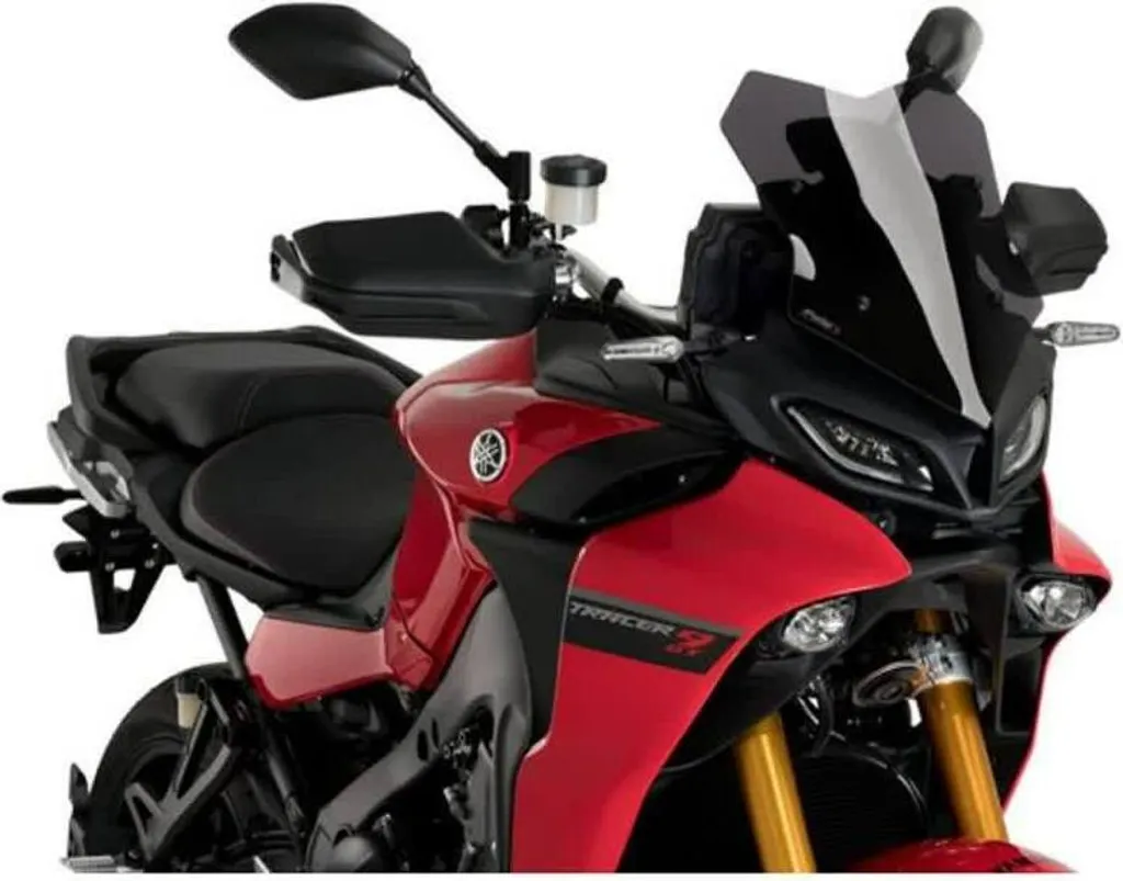 Bulle Sport PUIG 376x287mm teinté foncé pour Yamaha MT-07 noir