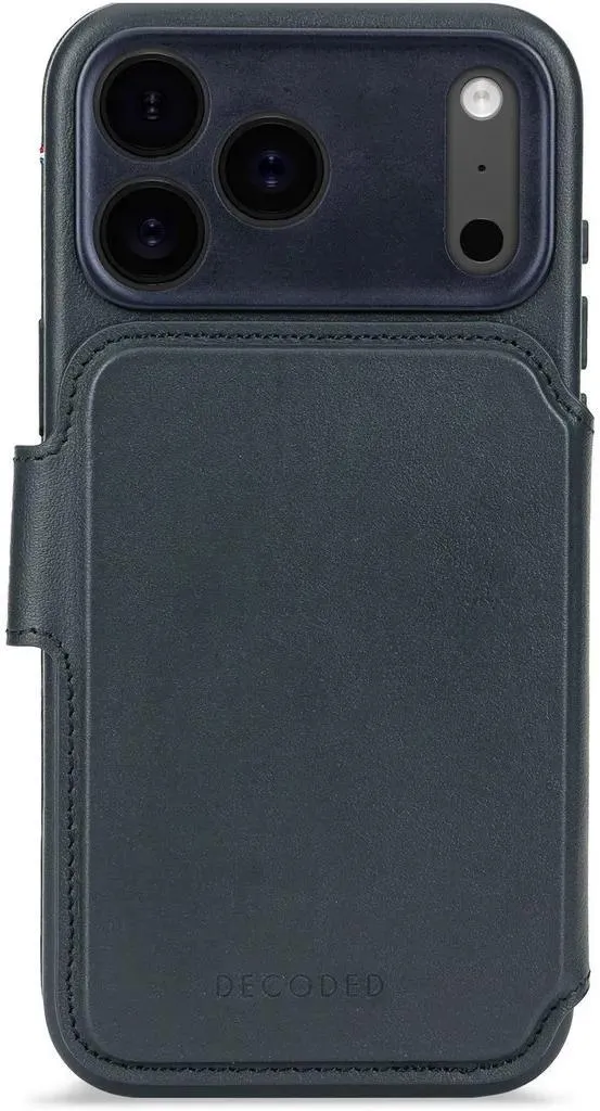 Housse iPhone 17 Pro MagSafe 2-en-1 - Étui Portefeuille Cuir pour Nomade