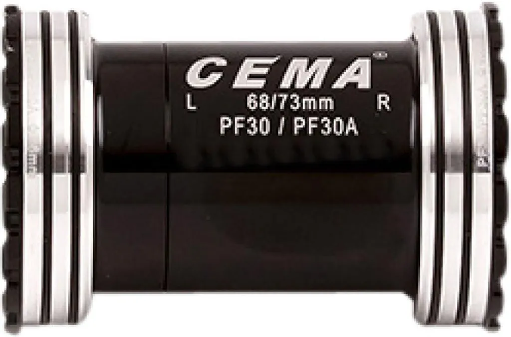 Boîtier Anti-Bruit PF30 Interlock Cema Céramique Noir pour Cadre 46mm