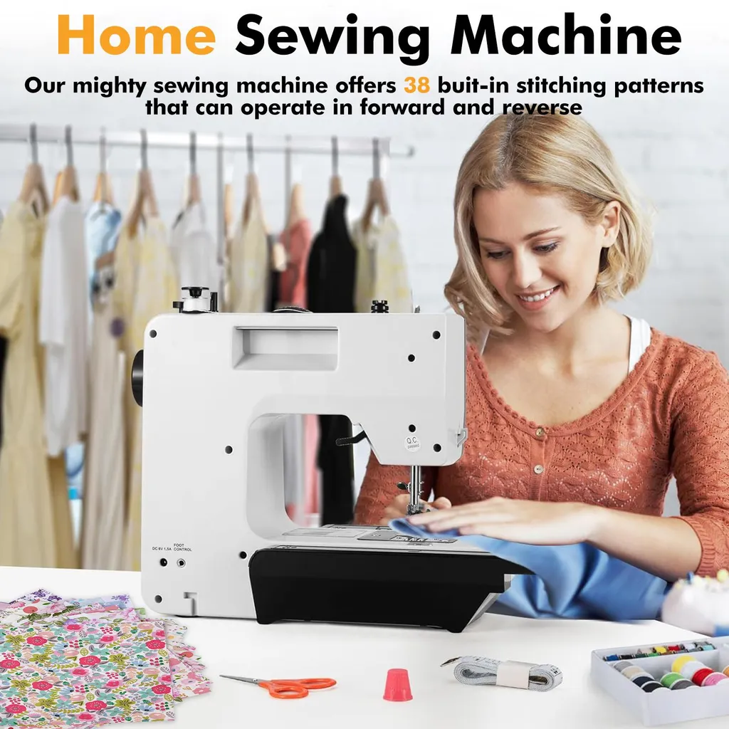 Machine à coudre débutant avec accessoires complets pour la maison - 5
