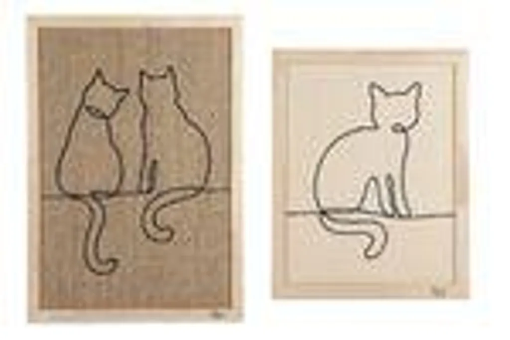 Mobilier Chat pour Griffer Designed by Lotte en Sisal et Bois Naturel