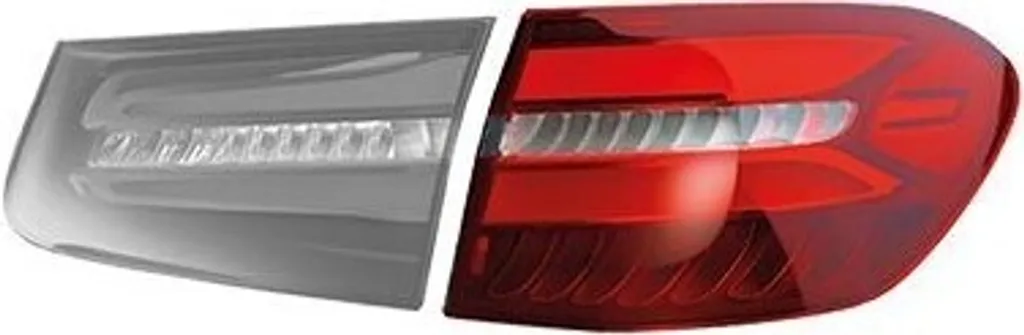 Feu arrière droit VAN WEZEL pour Mercedes GLC X253 extérieur d'origine