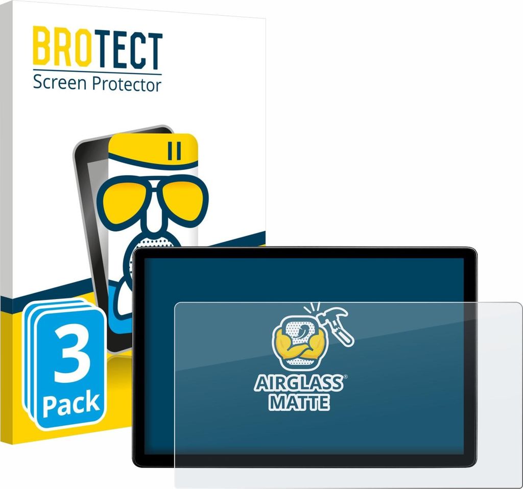 3x BROTECT Entspiegelungs Schutzglas für Skoda Elroq 50 2026 Schutzfolie Panzer Folie Glas Display Schutz matt