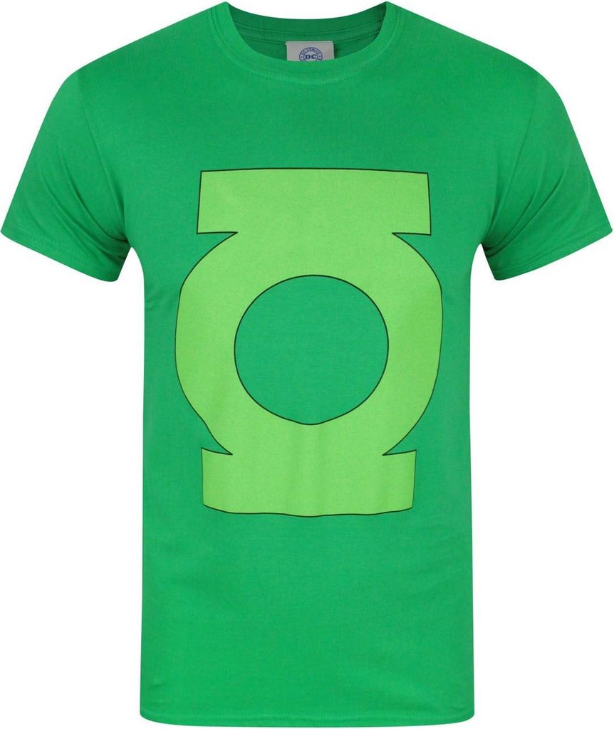Green Lantern Herren Logo T-Shirt NS4067 (S) (Grün)