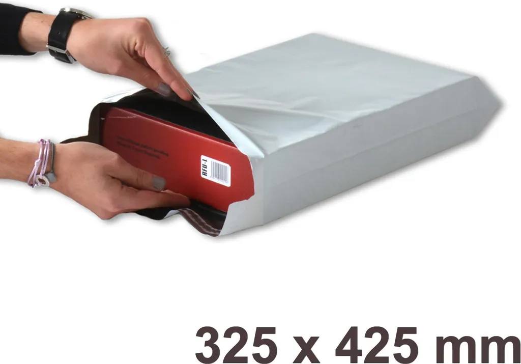 Pochettes Expédition 325x425 mm Lot de 1000 Enveloppes de Transport Blanches