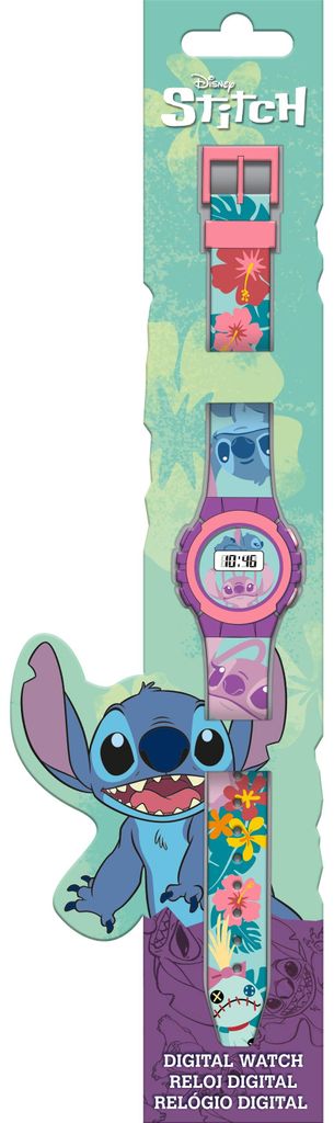 KIDS EUROSWAN Stitch - orologio per bambini LAS4195 Immagine del prodotto 