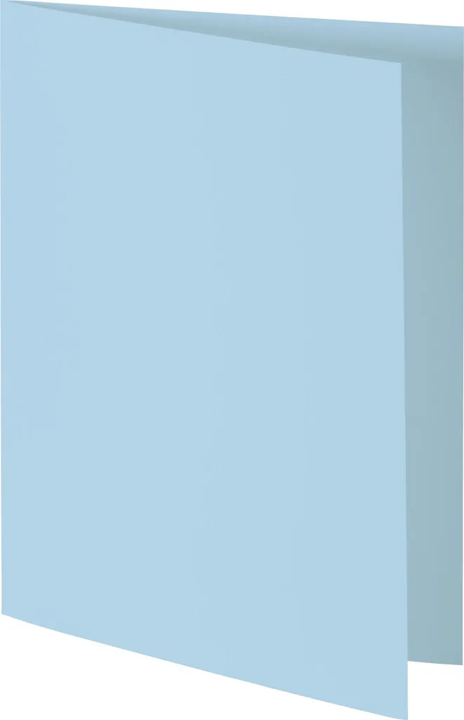 Carte Invitation A5 Double Heyda Bleu Clair pour DIY et Événements