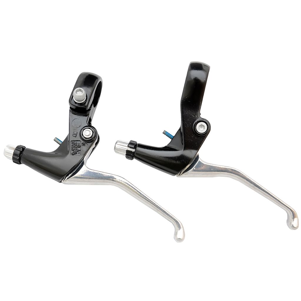 SIMSON bremshebel-set v-brake/cantilever 4-finger schwarz