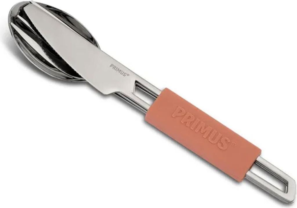 Primus Leisure Cutlery Set Campingbesteck - Salmon Pink