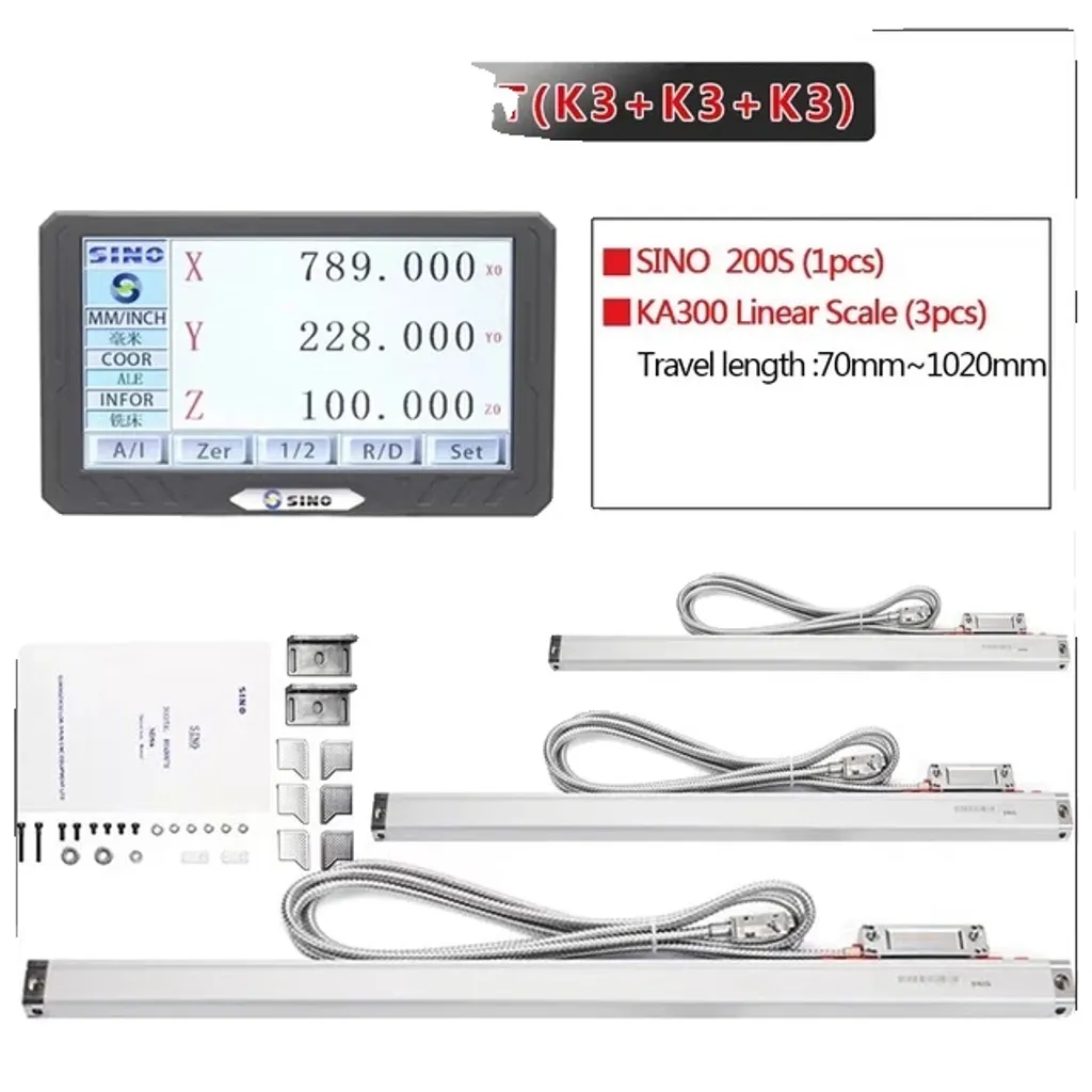 Évitez les Erreurs de Mesure avec l'Affichage Numérique SDS200S KA3 LCD