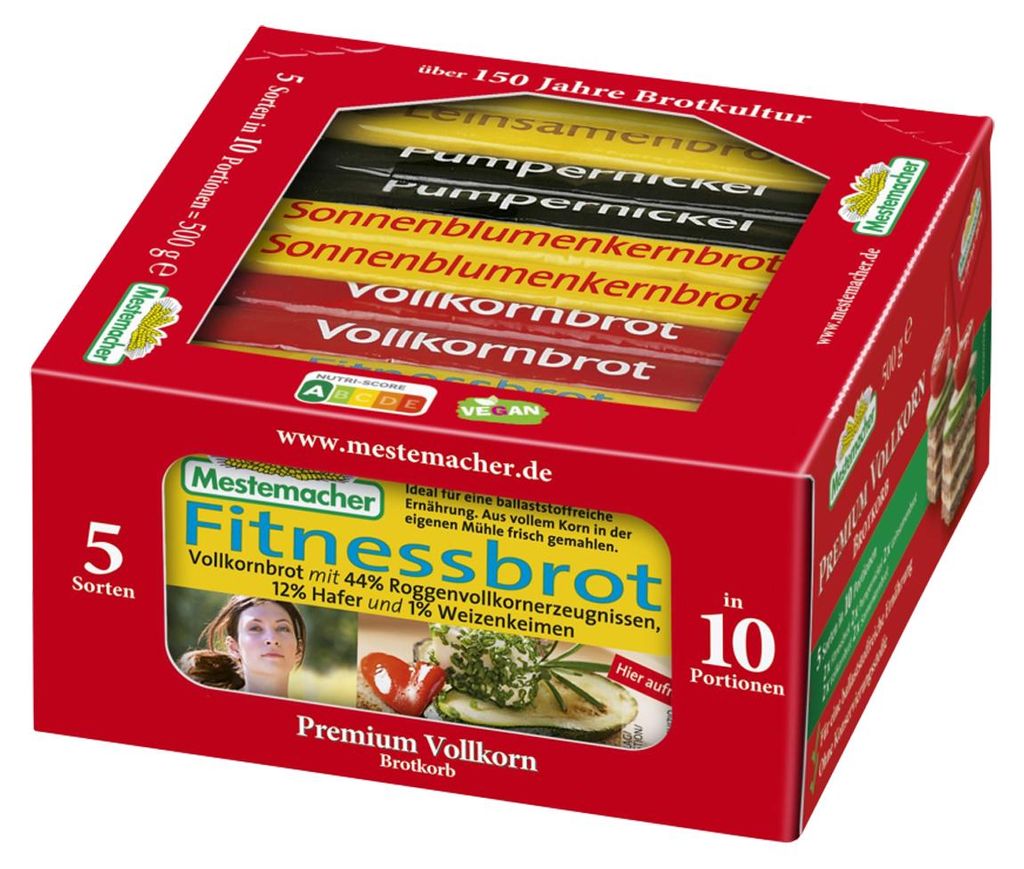 Mestemacher Cestino di pane integrale Premium 5 mini Immagine del prodotto 