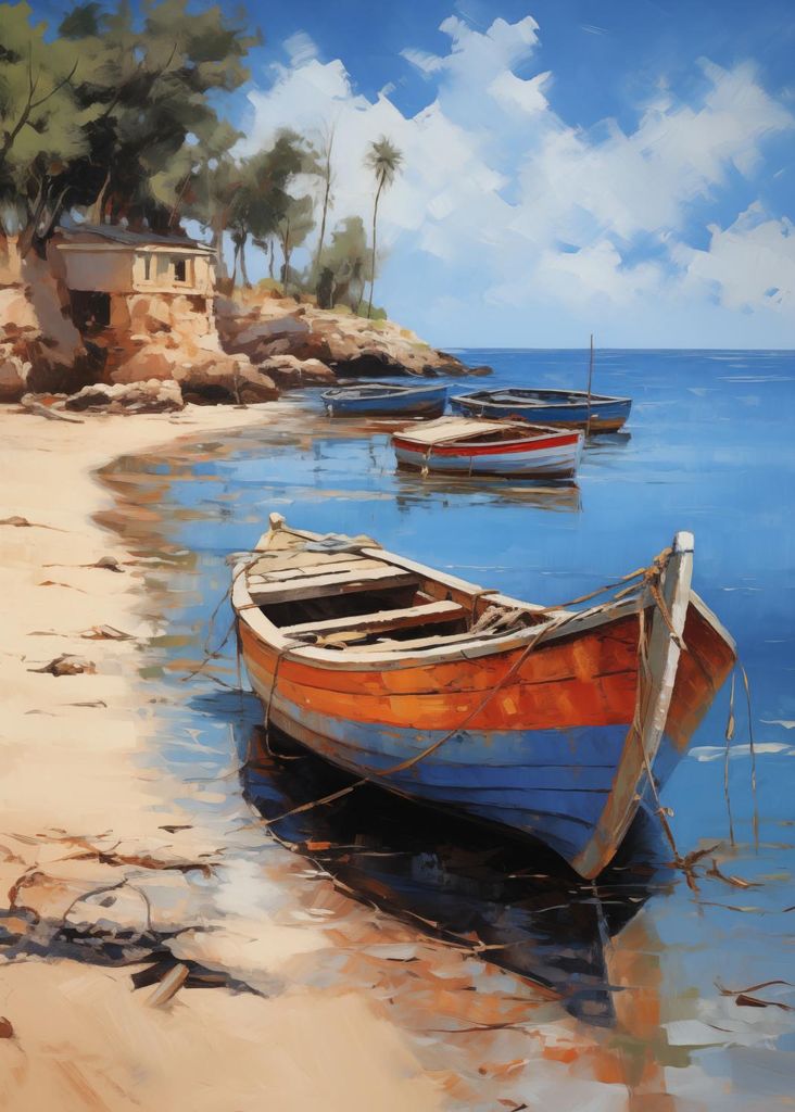 Plakat 50x70cm Südküste