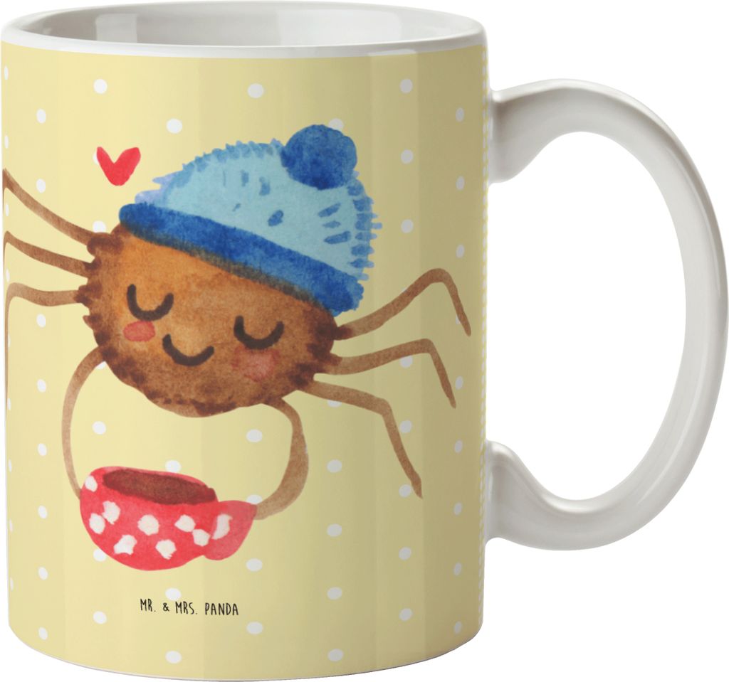 Mr. & Mrs. Panda Trinklernbecher Spinne Agathe Kaffee - Produktbild 