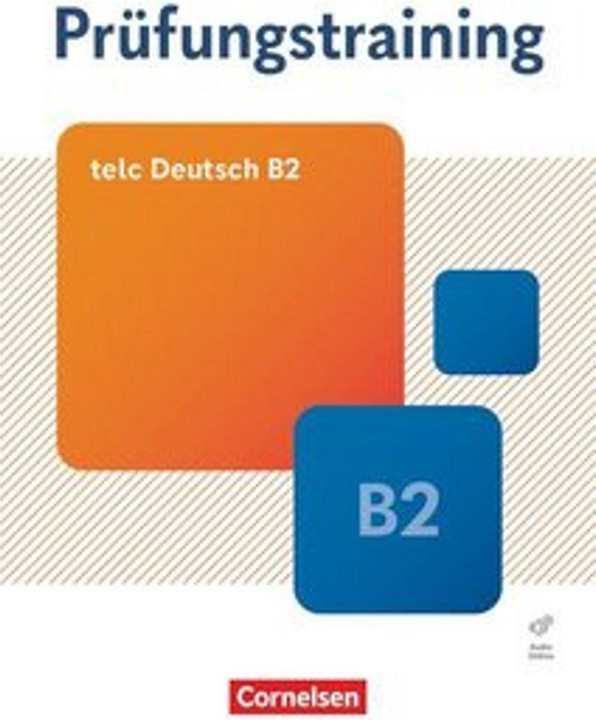 Prüfungstraining DaF B2. telc Deutsch B2 - Übungsbuch mit Produktbild 