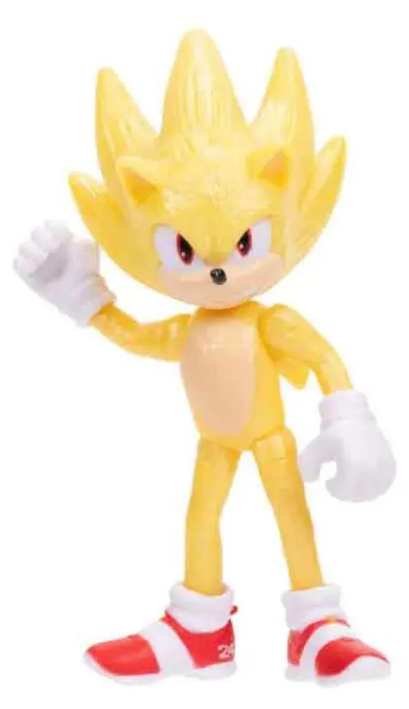 Figurines Sonic 3 Wave 1 de 6 cm - Pack de 5 Héros de Film Détaillés - 3